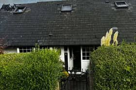 A property in Totley was damaged in a blaze