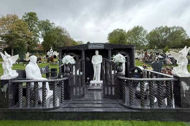 A spokesperson for the authority said the council had been prepared to consider a proposed oversized memorial, subject to agreement on the final design and payment of the appropriate fee.
However, the memorial was erected before final approval could be granted
