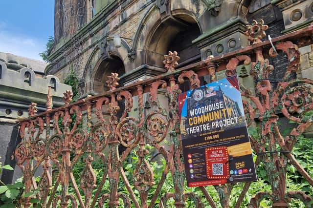 Councillor Nathaniel Menday described the Woodhouse Community Theatre Project as a "great, completely A-political" project