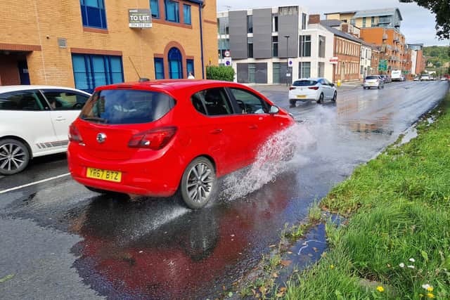 Yorkshire Water says it is fixing a longstanding leak on St Mary's Road, Sheffield.