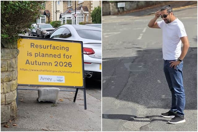 Coun Maroof Raouf has criticised a third and 'vague' date for resurfacing Osborne Road in Nether Edge.