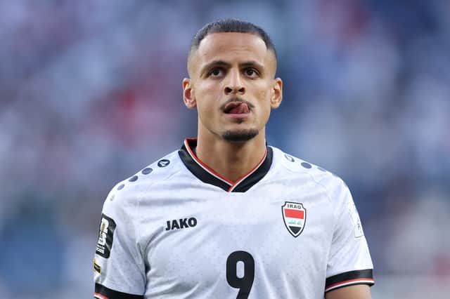 Ali Al-Hamadi has had to withdraw from the Iraq squad.