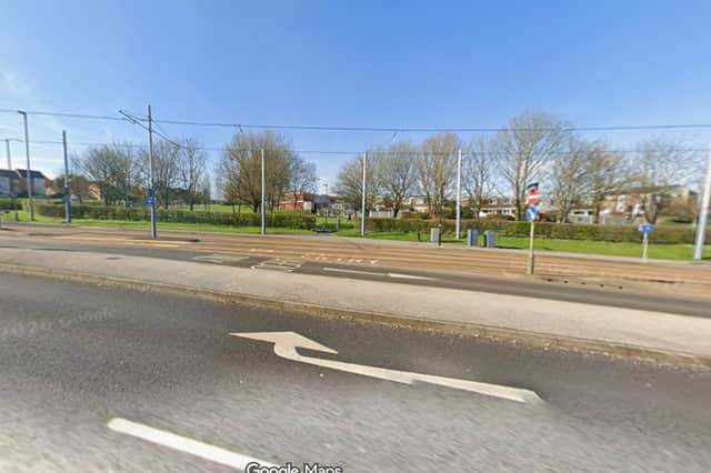 The section of Sheffield Road, near the juncion of Birley Lane, where the crash happened. Photo: Google