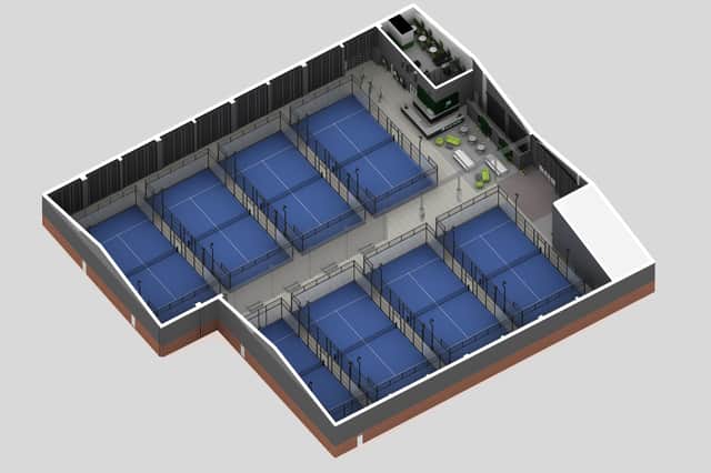 Play Padel Meadowhall will have eight courts