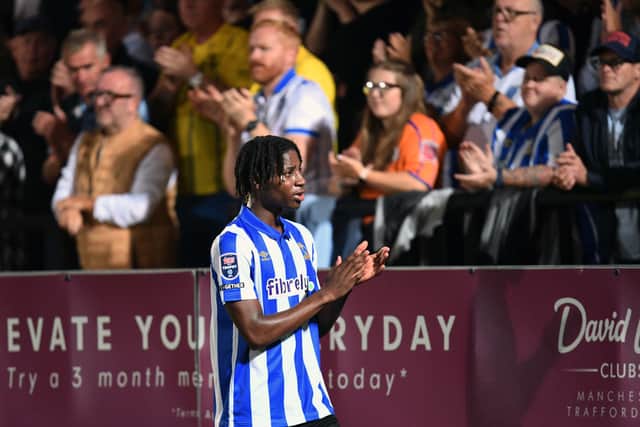 Joel Akpobi marked his Sheffield Wednesday debut with an assist.