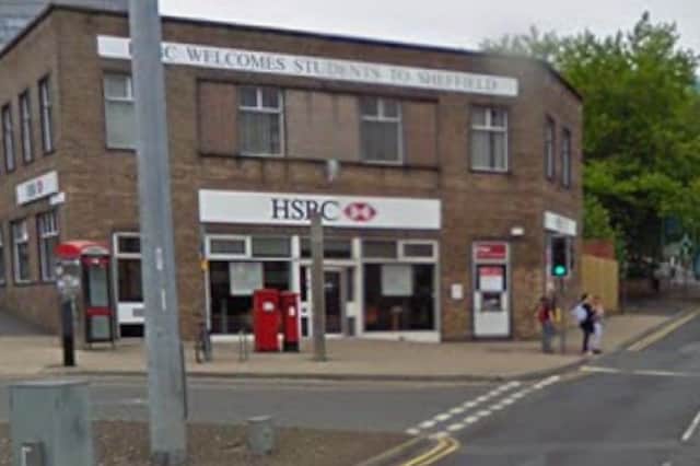 The former Sheffield University branch of HSBC is set to be demolished. Photo: Google