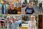 On Ecclesall Road. Clockwsie from top left: Sam Iseard of Craft and Berry, Louise McDonald, of the Porter Brook pub, Kitty Evans of gift shop Mookau and Janet Parkinson, left, and Lynne Middleton,