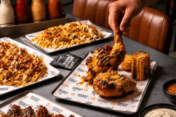 Save up to 41% on flame-grilled chicken, sides and drinks for two at Smoke & Pepper with Wowcher