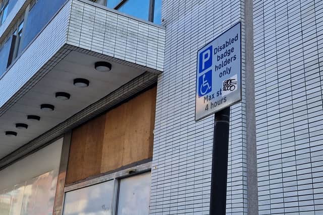 Changes to Blue Badge parking places on a Sheffield city centre street are set to be introduced