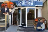 Sheffield music legend, Richard Hawley celebrates new record deal with hugs at celebratory meal at Prithiraj, Sheffield