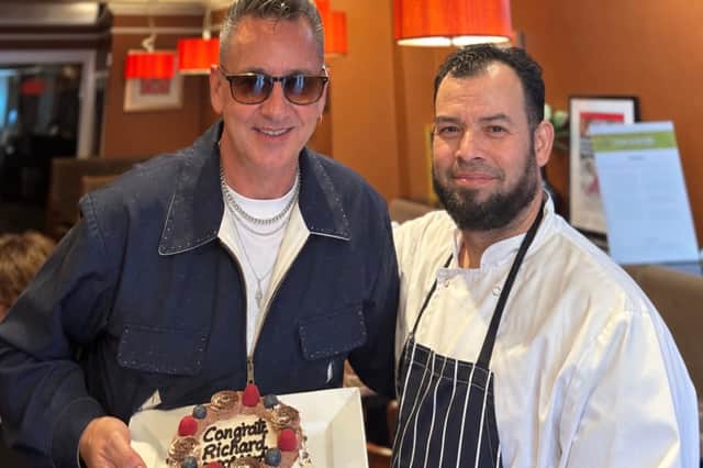 Richard Hawley at his favourite restaurant