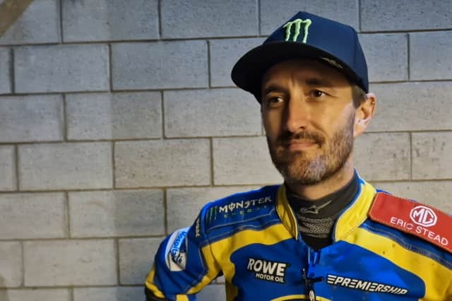 Chris Holder scored a paid 11 in the first leg of Sheffield's play off semi final. Photo: David Kessen, Iconic Media