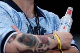 England fans were able to drink alcohol in the USA during the summer's World Cup