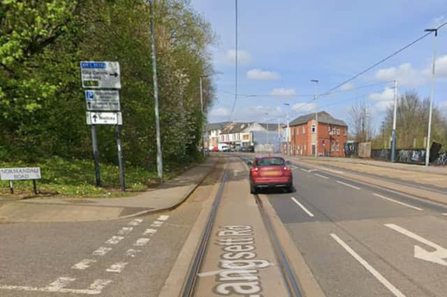 A new £70 tram gate is proposed on Langsett Road in Hillsborough.