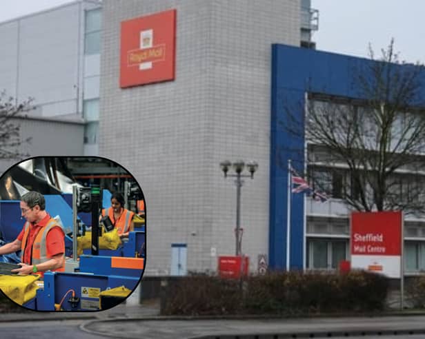 Sheffield Mail Centre will have 414 temporary vacancies available ahead of the Christmas season.