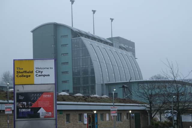 Sheffield College on Granville Road in Sheffield
