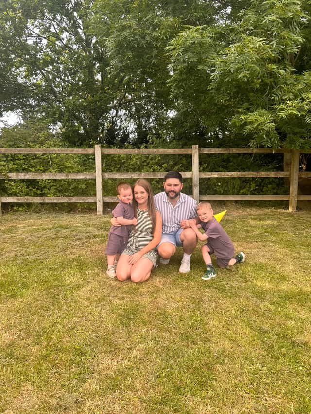 A family from Sheffield have set up fundraisers to raise money to fund research into their son's rare genetic condition.