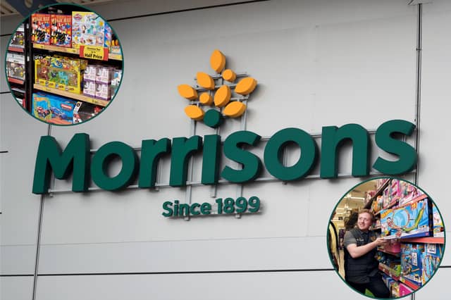 Morrisons is offering savings of up to 50% across a selection of best-selling toys when using a More Card