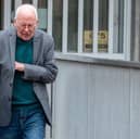 Former president of the Doncaster Labour Party Allan Hornsby leaves Sheffield Magistrate's Court (September 29, 2026). He is charged with one count of attempted rape and one count of sexual assault.