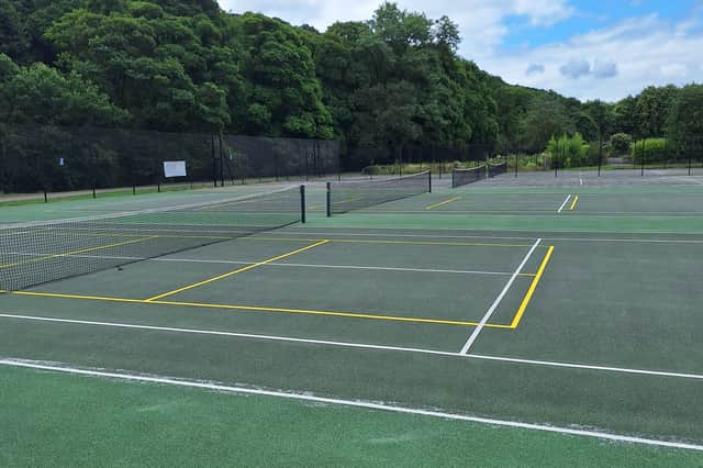 Sheffield City Council supported the club to paint additional lines on existing tennis courts across the city