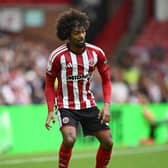 Hamza Choudhury of Sheffield United during the Sky Bet Championship 2026/27 match between Sheffield United and Wolverhampton Wanderers at Bramall Lane on September 13, 2026 in Sheffield, England.