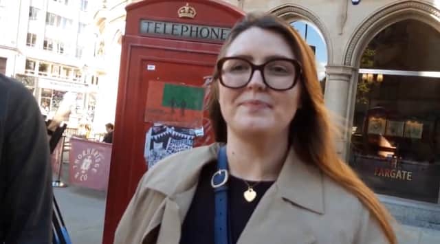 Amy Siddons thinks Devonshire chippy is the best in Sheffield.