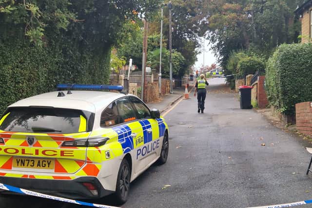 The scene on Clifton Mount