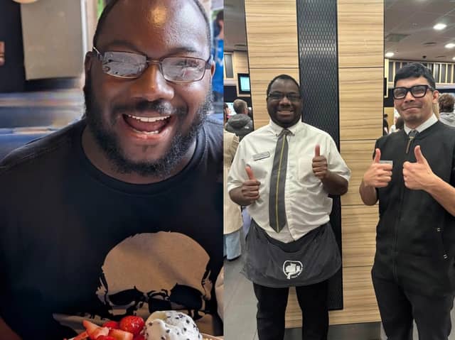 Hundreds of people have paid tribute to the beloved Craig Baker who died over the weekend. Craig worked at Mcdonalds in Meadowhall, and made an impact on anyone he came across.