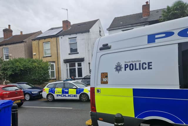 The incident is in place on Wostenholm Road in the Sharrow area of the city