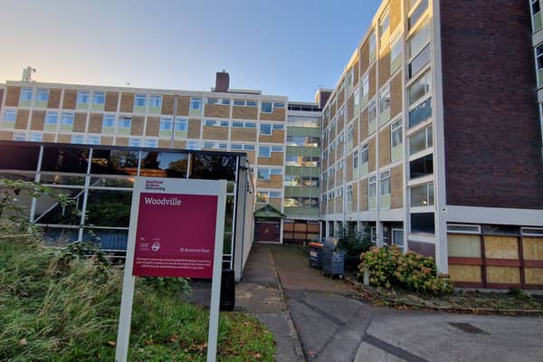 Sheffield Hallam's Woodville flats have been empty for years.