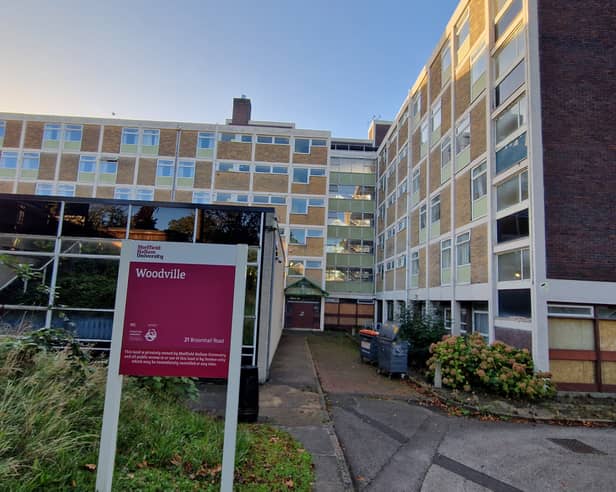 Sheffield Hallam's Woodville flats have been empty for years.