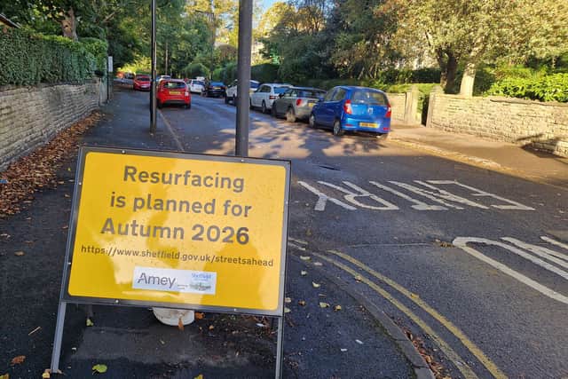Amey is returning to Collegiate Crescent for resurfacing this autumn.