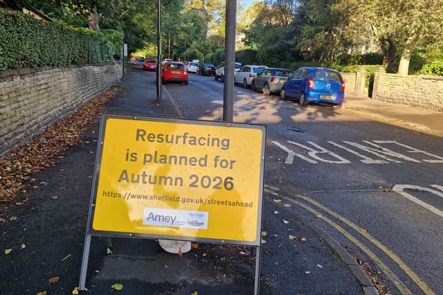 Amey is returning to Collegiate Crescent for resurfacing.