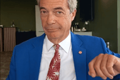 Reform UK leader Nigel Farage said one of the biggest problems developers face is net zero