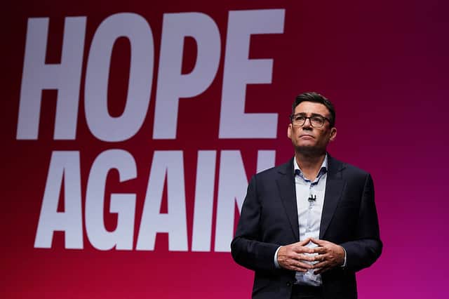Andy Burnham set out his vision for Britain at the recent Labour Party Conference.