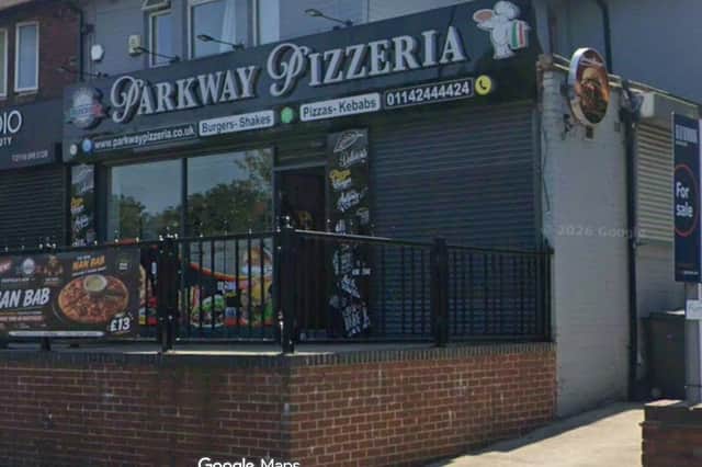Parkway Pizza on Handsworth Road, Handsworth, Sheffield. Photo: Google