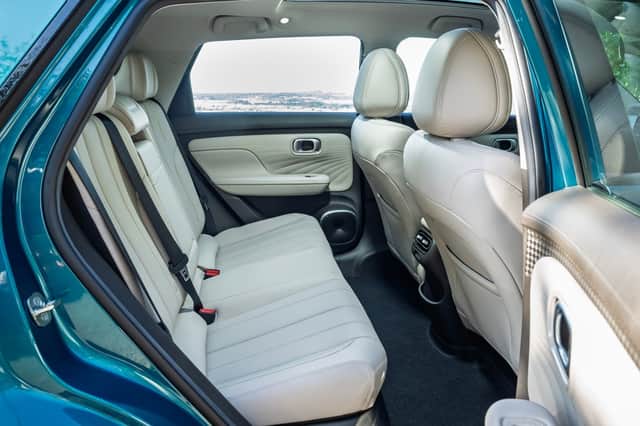 The back is nice and roomy, too