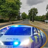 A man waas arrested after crashing into a house, after being pursued by police on Herringthorpe Valley Road. Photo: Google / Iconic Media