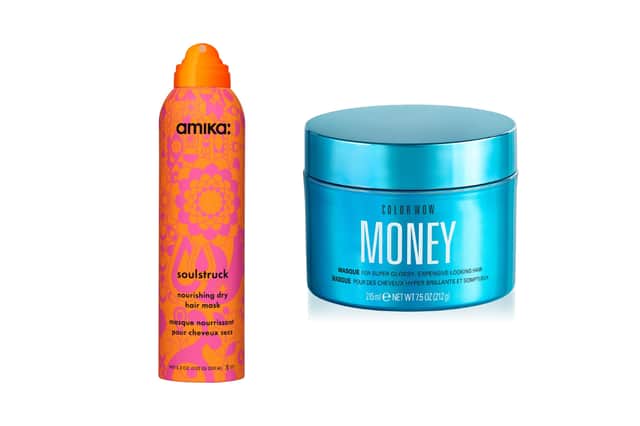 Amika's Soulstruck Nourishing Leave-In Dry Hair Mask and COLOR WOW Money Masque
