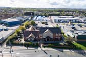 Aerial picture of the newly refurbished Sword Dancer pub in Handsworth. Photo: Greene King