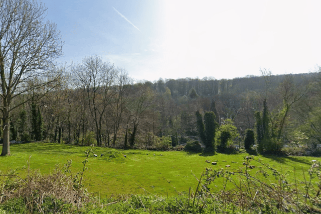 A view of the site from Rivelin Park Road, where the nearest houses are located