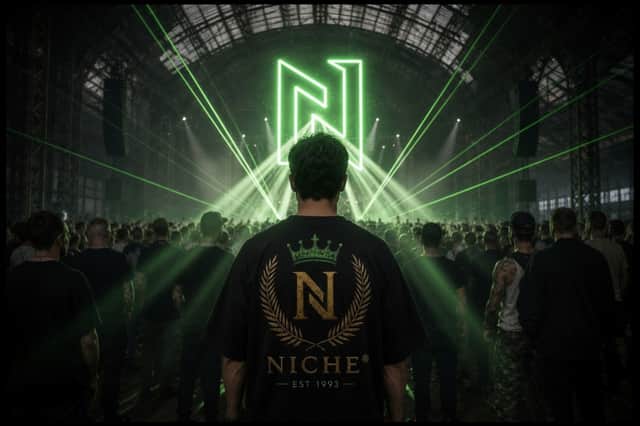 Brand visual provided by Niche