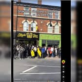 A planning application to Sheffield Council included this social media post in the evidence to show a shop used by Shake Bee, on London Road, has been used continuously as a takeaway for over 10 years. Photo: UHDesign Architectural Services
