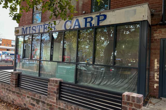 Pictures posted by Tamper Coffee show work taking place inside the former Mister Carpets building