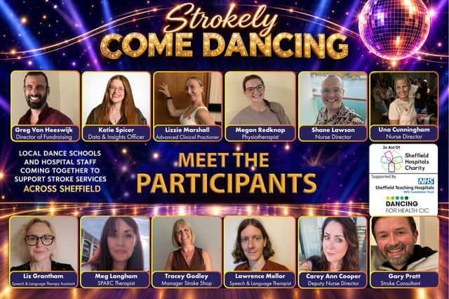 12 contestants will be taking part in the event, performing a range of dance's from Rock & Roll to the Argentine Tango.