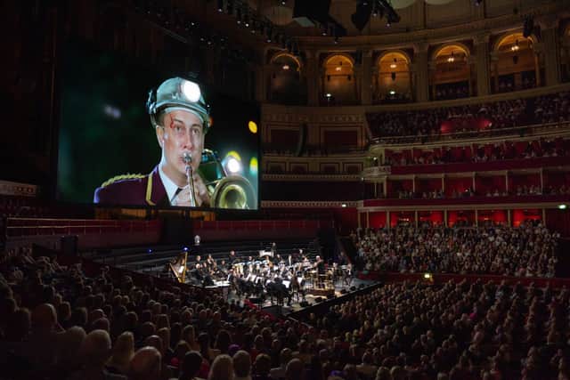 The Brassed Off 30th anniversary show at the Royal Albert Hall, featuring performances from Grimethorpe Colliery Band