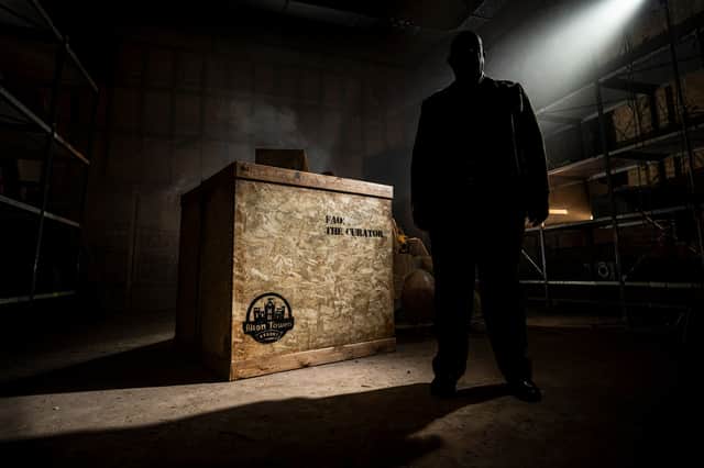The Curator at Final Exhibit - Alton Towers Scarefest