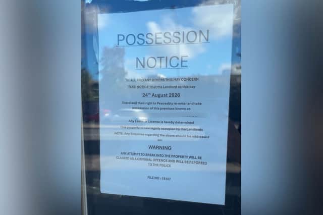 The security deposit centre was repossessed by landlords Whitehall Estates as of August 24.