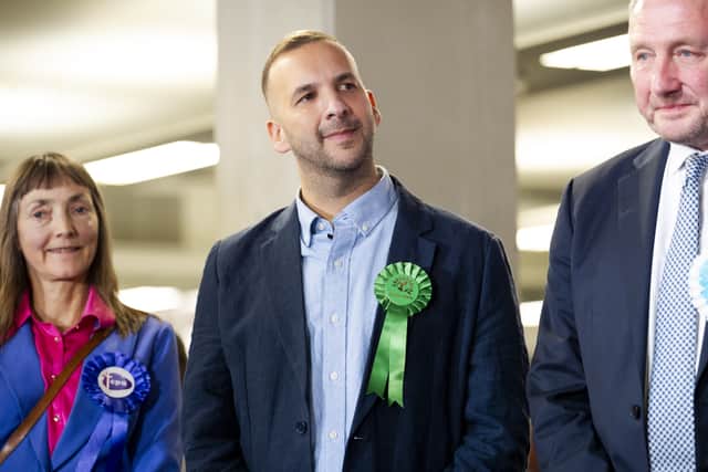 Green Party leader Zack Polanski after he was defeated in the Holborn and St Pancras by-election (Jordan Pettitt/PA)