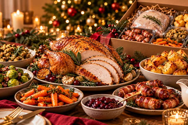 Sainsbury's even offers Christmas dinner in a box for £50